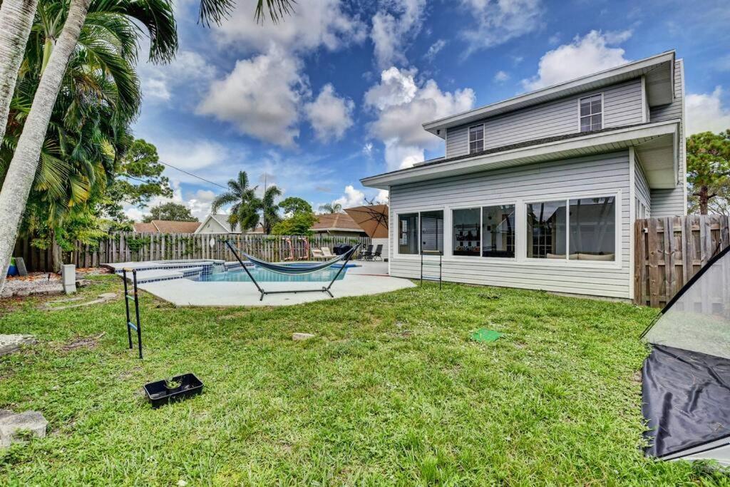 5 Bedroom Mansion With Pool And Non-Heated Jacuzzi Games In Boynton Beach Luaran gambar
