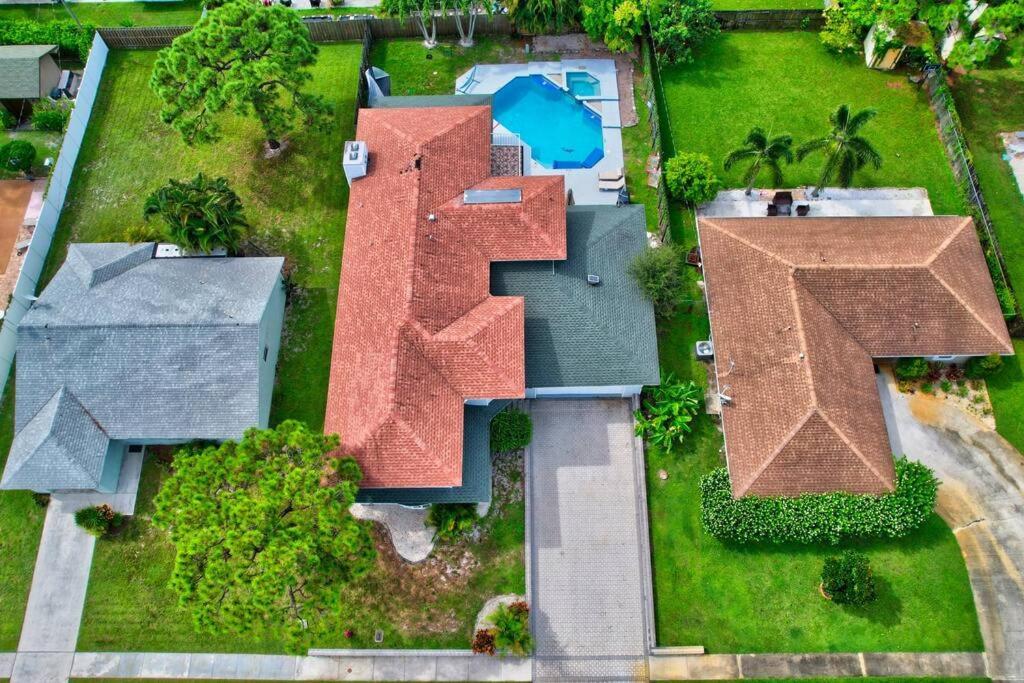 5 Bedroom Mansion With Pool And Non-Heated Jacuzzi Games In Boynton Beach Luaran gambar
